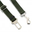 Dog Seat Belt, Harness Car Safety Seatbelt 2 Packs, Adjustable Nylon Strap and Universal Clip For Buckle up Dogs Puppy Cats Pets,Shock Absorbing for Safe Travel - Green
