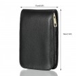 Good quality PU Leather Pen case for 12 pens In Black